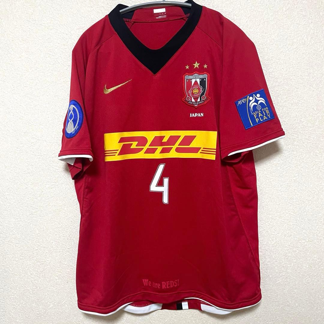 【正規品】浦和レッズ 2007 ACL優勝 闘莉王 4 フルパッチ L