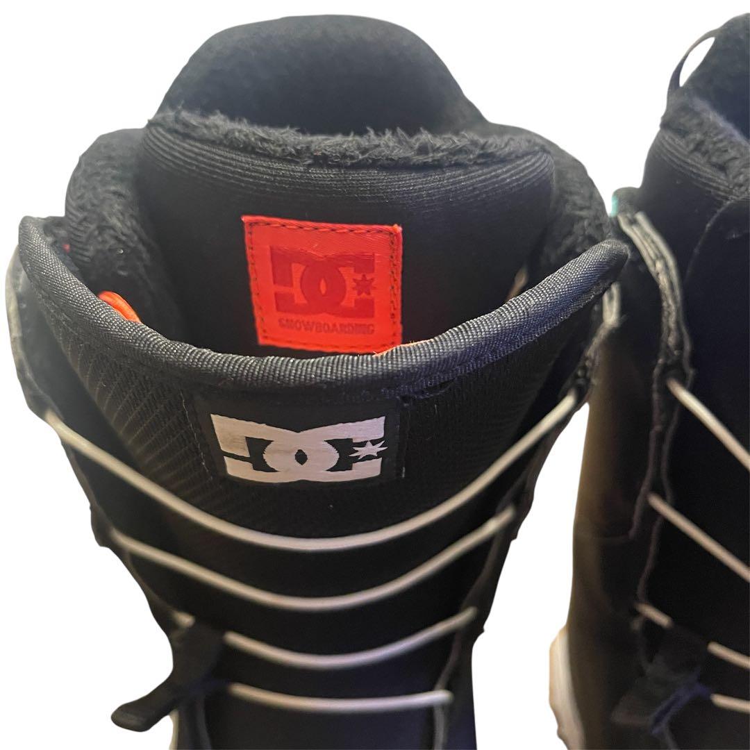 DC スノーボードブーツ 女性用 ブラック/ホワイト/ターコイズ　サイズ23cm