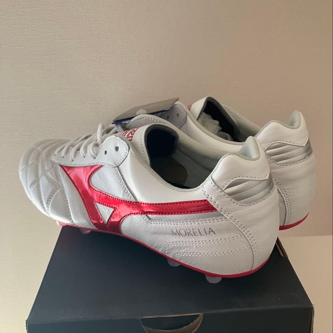 MIZUNO モレリア 2 JAPAN AG 26.5cm ホワイト/レッド