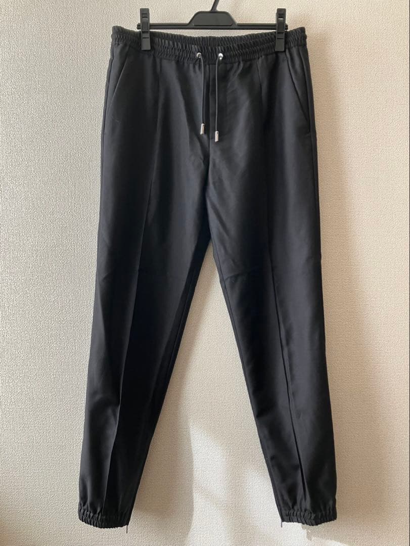定価17万円　Dior ディオール バージンウールツイル トラックパンツ