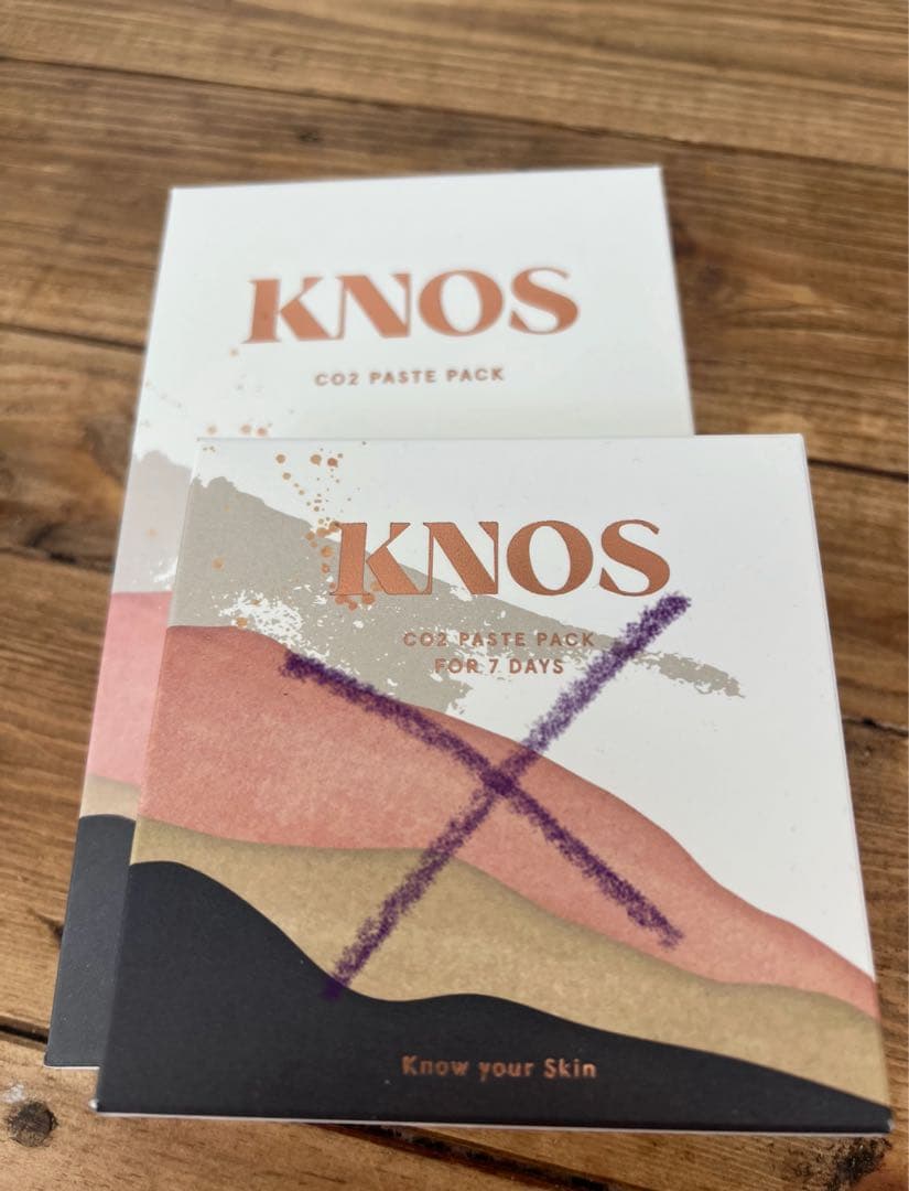 KNOS CO2 PASTE PACK 炭酸パック ノス 赤い炭酸パック