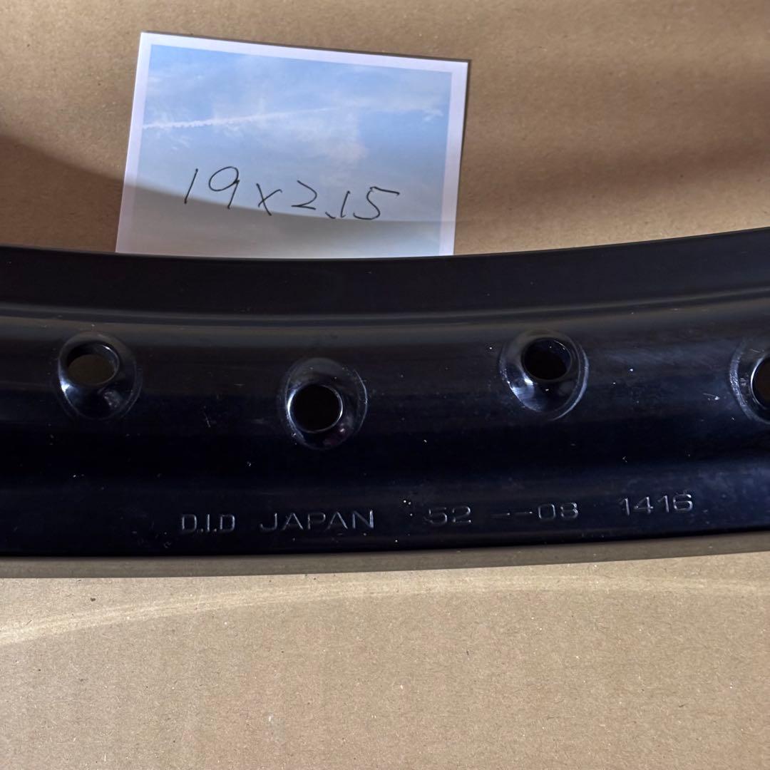 D.I.D DirtStar STX ホイール 19x2.15 ホンダ用 強リム