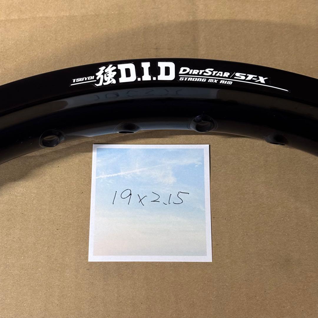 D.I.D DirtStar STX ホイール 19x2.15 ホンダ用 強リム