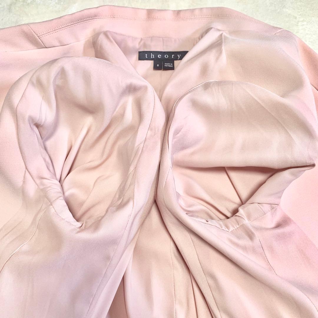 極美品！セオリー テーラードジャケット M/9号相当 ピンク