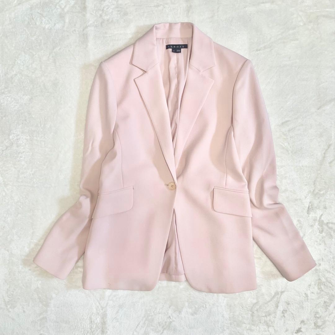 極美品！セオリー テーラードジャケット M/9号相当 ピンク