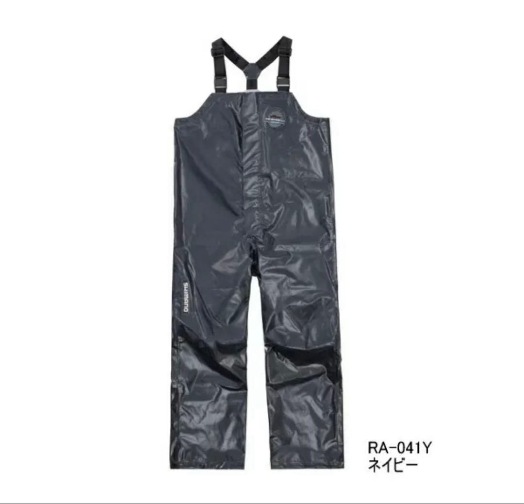 シマノ RA-041Y ULイージーケア ビブ05 2XL ネイビー