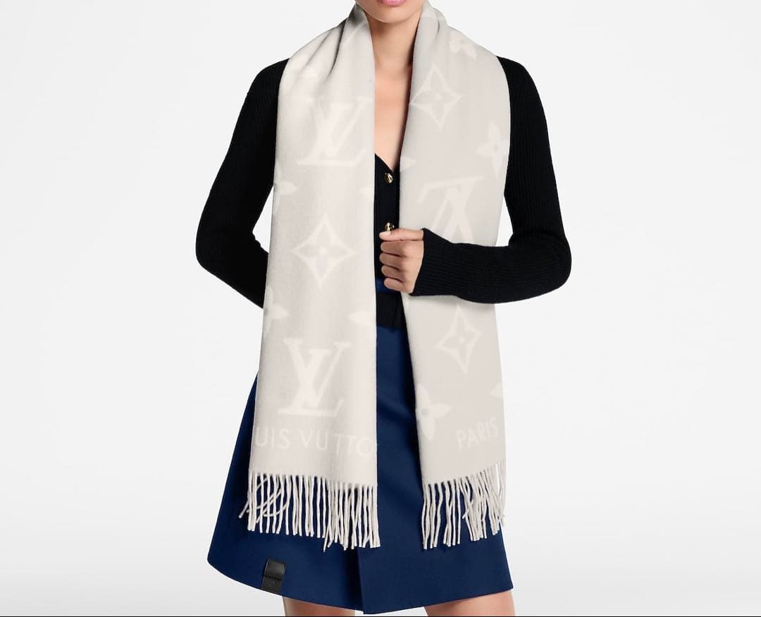 ルイ・ヴィトン マフラー レイキャビック グレージュ