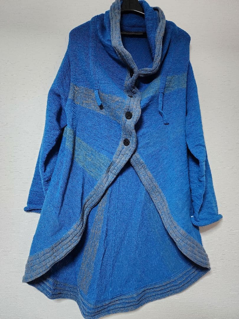 美品　センソユニコ　慈雨 　カーディガン③