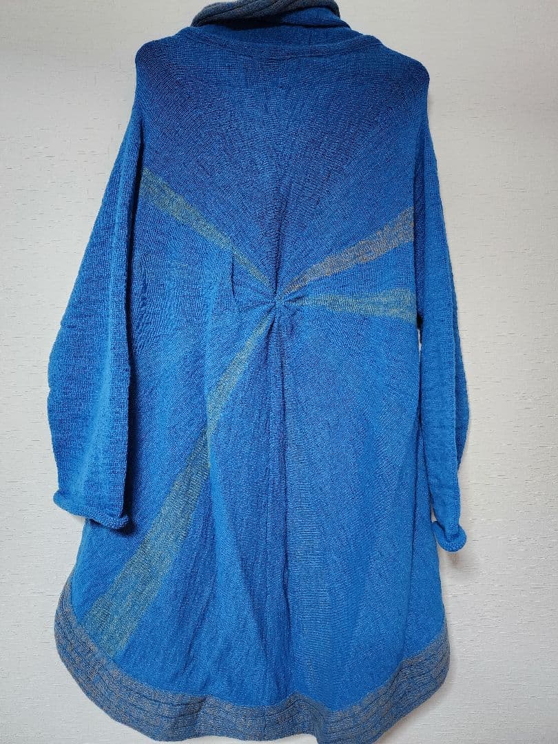 美品　センソユニコ　慈雨 　カーディガン③