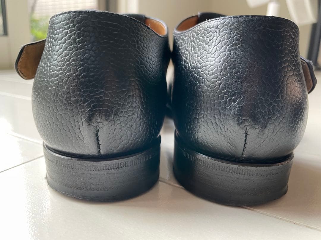 【美品】フラテッリジャコメッティ グルカサンダル ブラック レザー 箱有り