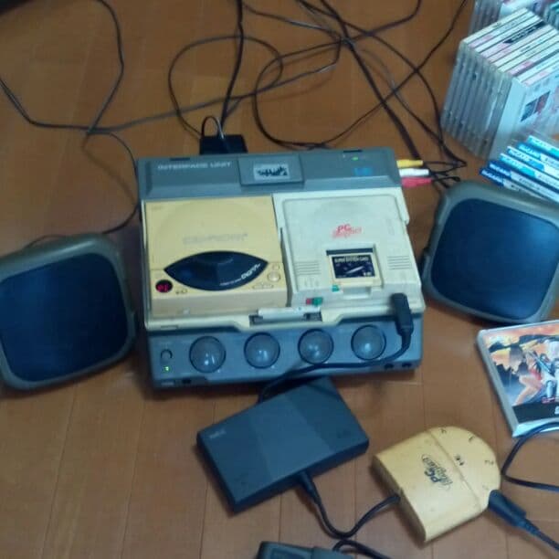 PCエンジン CD-ROM2 本体 アンプセット ソフト60本※即購入不可