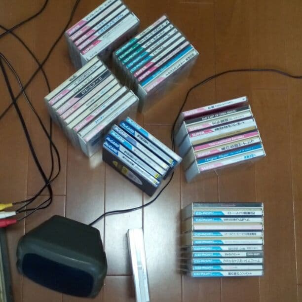 PCエンジン CD-ROM2 本体 アンプセット ソフト60本※即購入不可