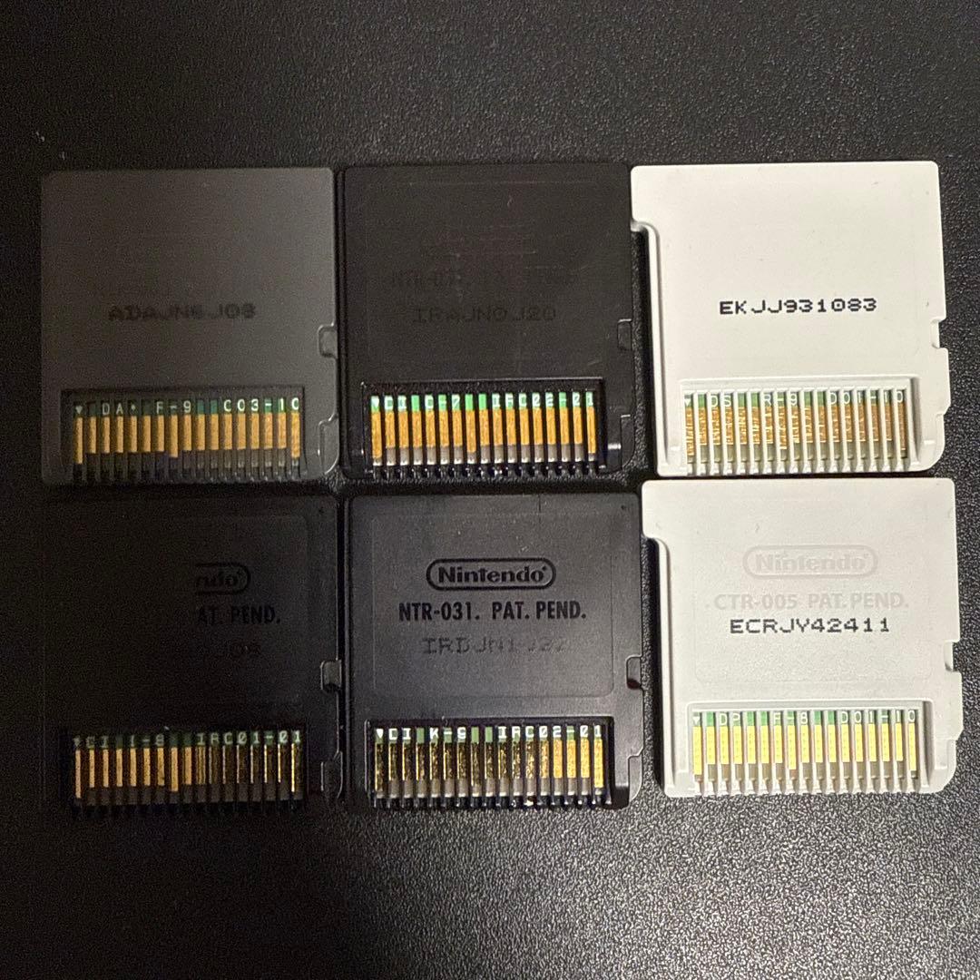 ポケットモンスター DS/3DSソフト 6本セット