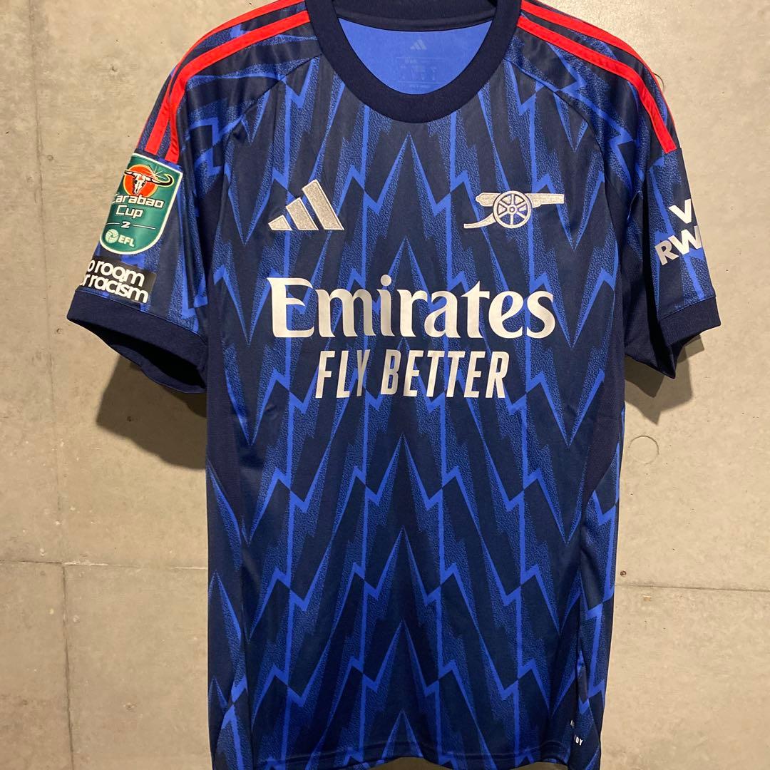 エゼ　アーセナル　25/26　アウェイ　カラバオカップ仕様