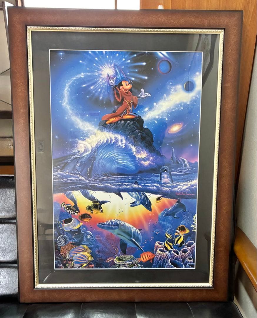 k*o様 ラッセン&ディズニー ミッキーマウス マリンアート ソーサラー オブ