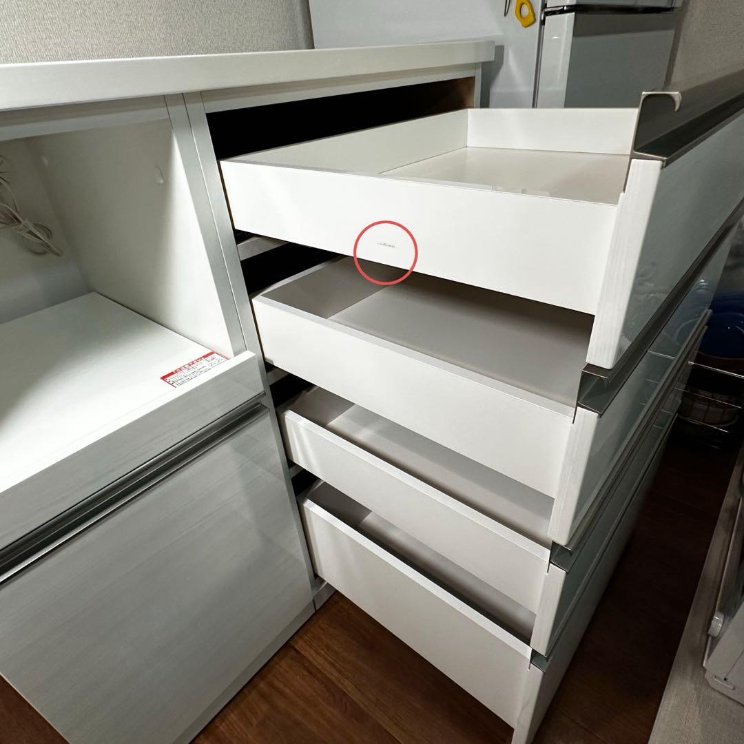 【直接引き取り限定】ニトリ　リガーレ100キッチンボード