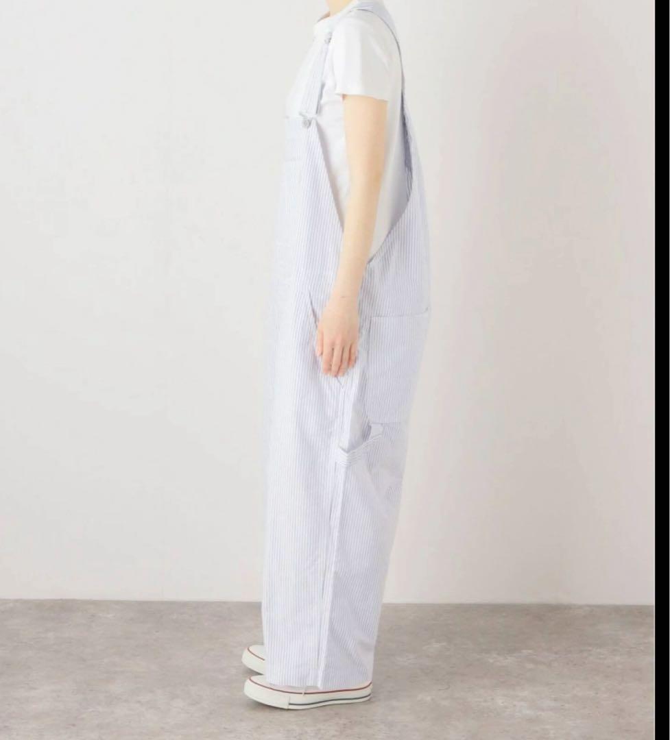 ジャーナルスタンダードラックス　OXストライプオーバーオール