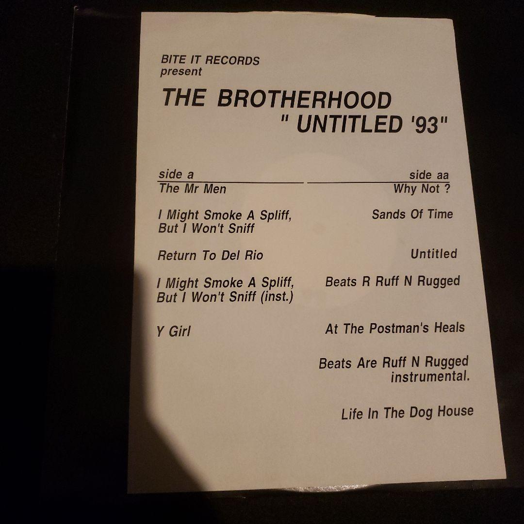 The Brotherhood – Untitled '93 LP