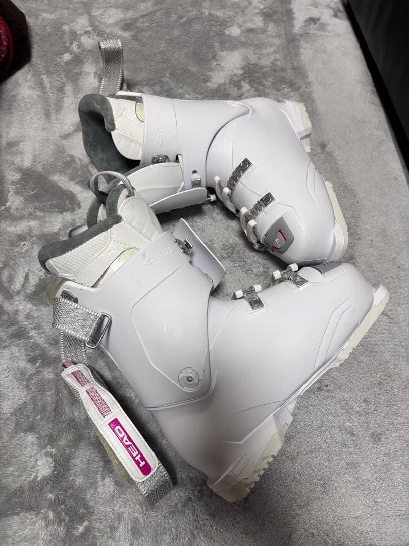 HEAD 女性用スキーブーツ ホワイト　25cm