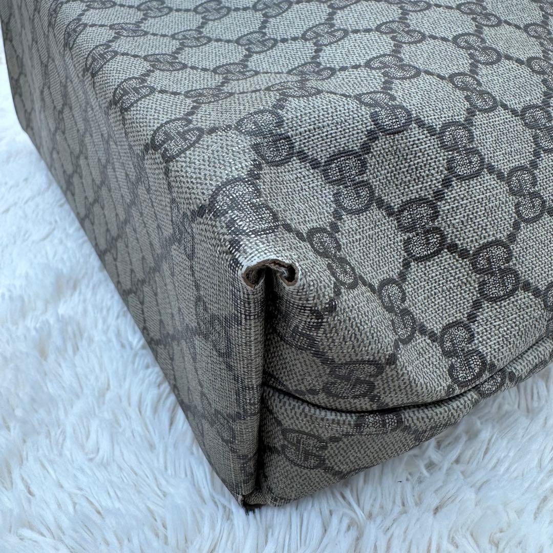 ✨人気✨グッチ　トートバッグ　シェリーライン　スプリーム　GG柄 PVC