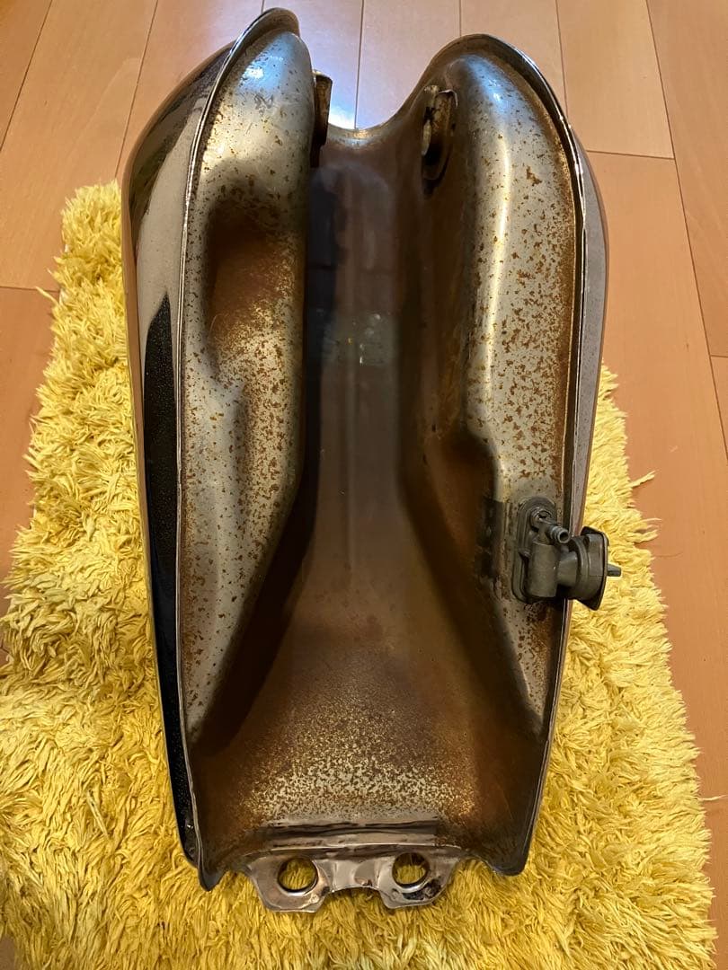 ボルティ gn125 gn250用クロムタンク メッキタンク 鍵付き