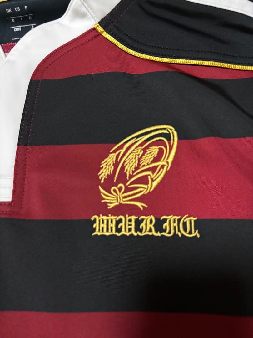 ラグビー　早稲田大学　アディダス　ユニフォーム　ジャージ