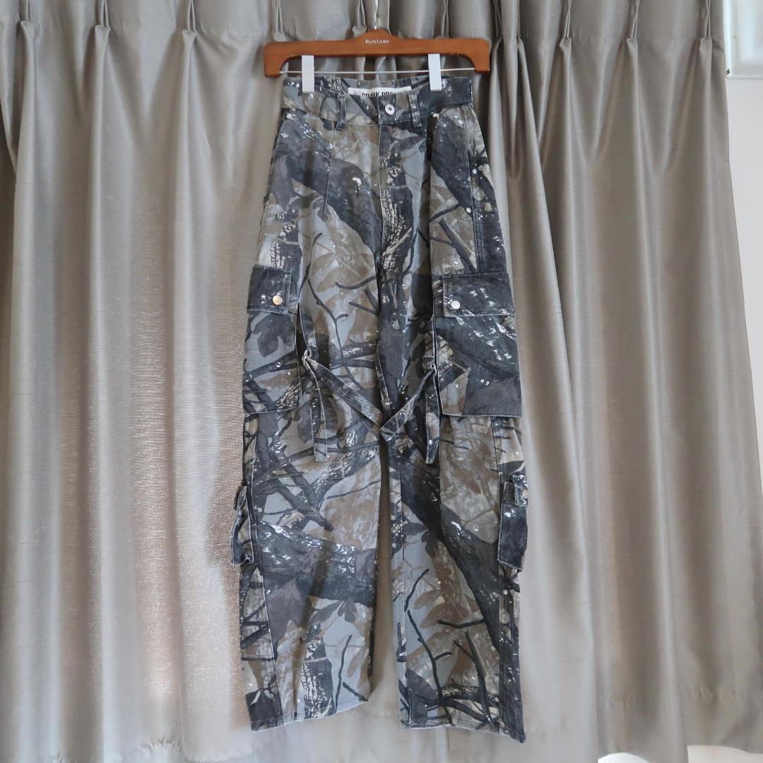 【PRANK PROJECT/プランクプロジェクト】カモバレルレッグカーゴパンツ