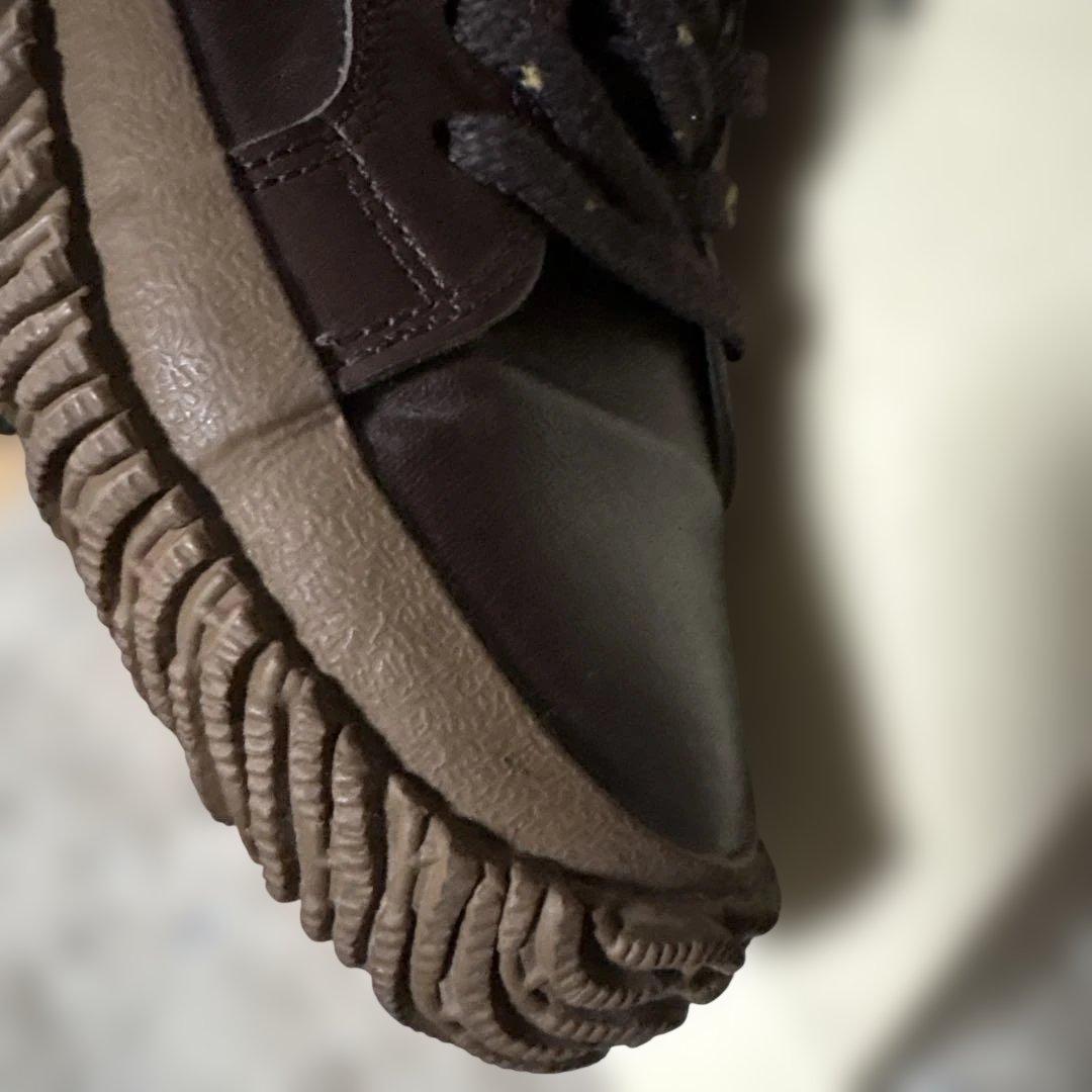 やっちゃん様国産カンガルーレザースニーカー 26.5 スピングルムーブ　ブラウン