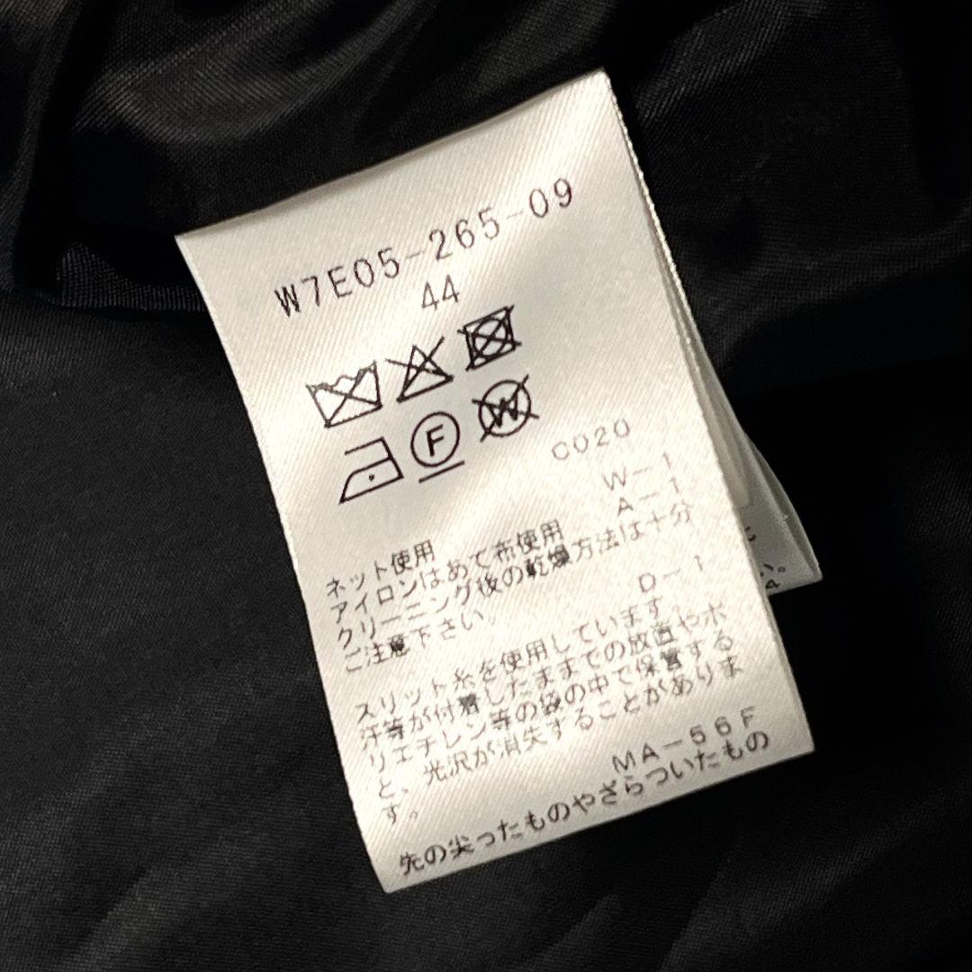 【新品】【44】TO BE CHIC ノーカラー ツイードコート レディース