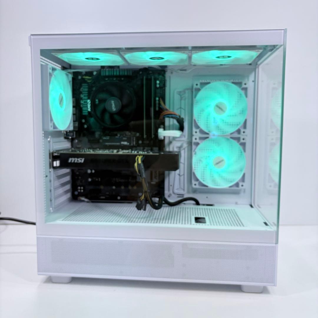 自作ゲーミングPC Ryzen5 3600 RTX1660super 新品ケース