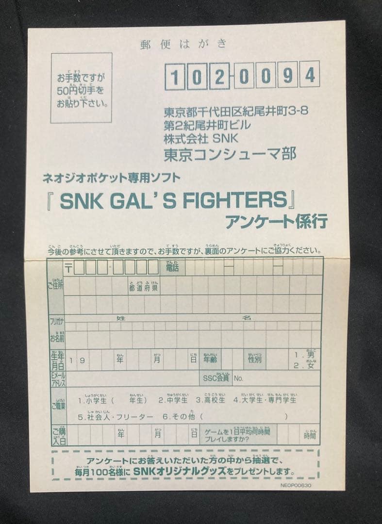 SNKギャルズファイターズ