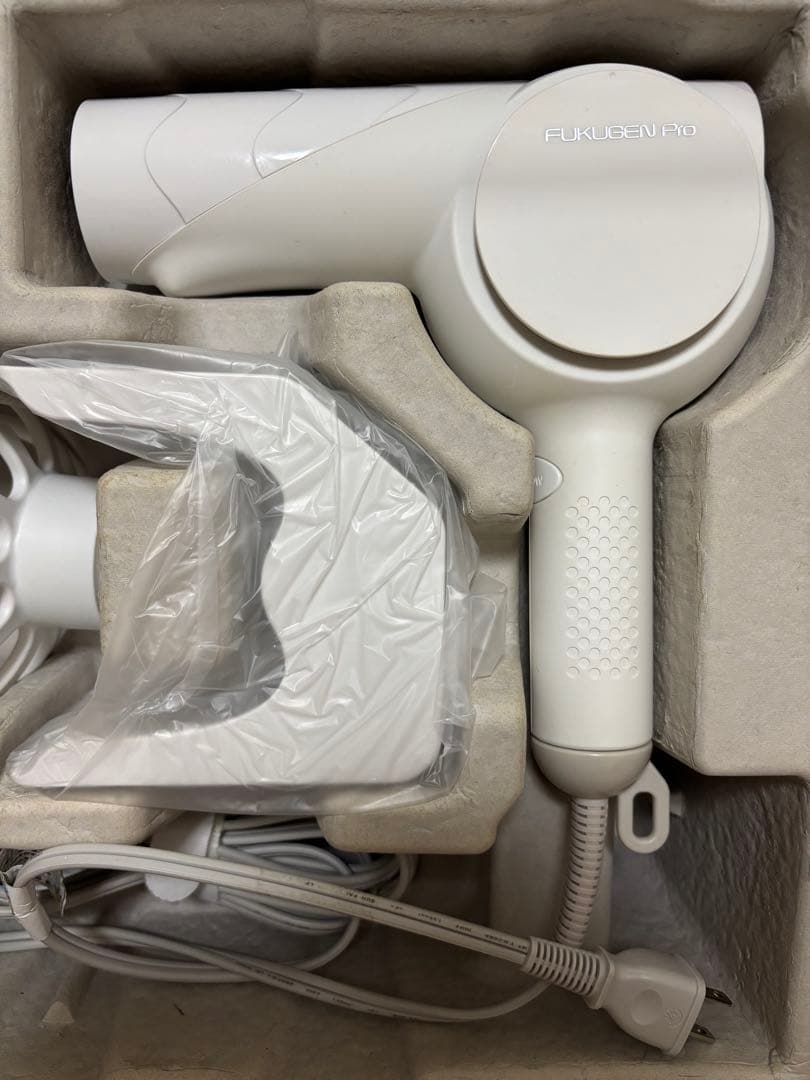 付属品付 復元ドライヤーpro 真白