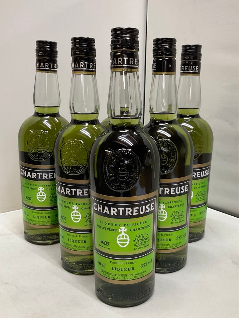 CHARTREUSE VERTE シャルトリューズ ヴェール 55% 6 本