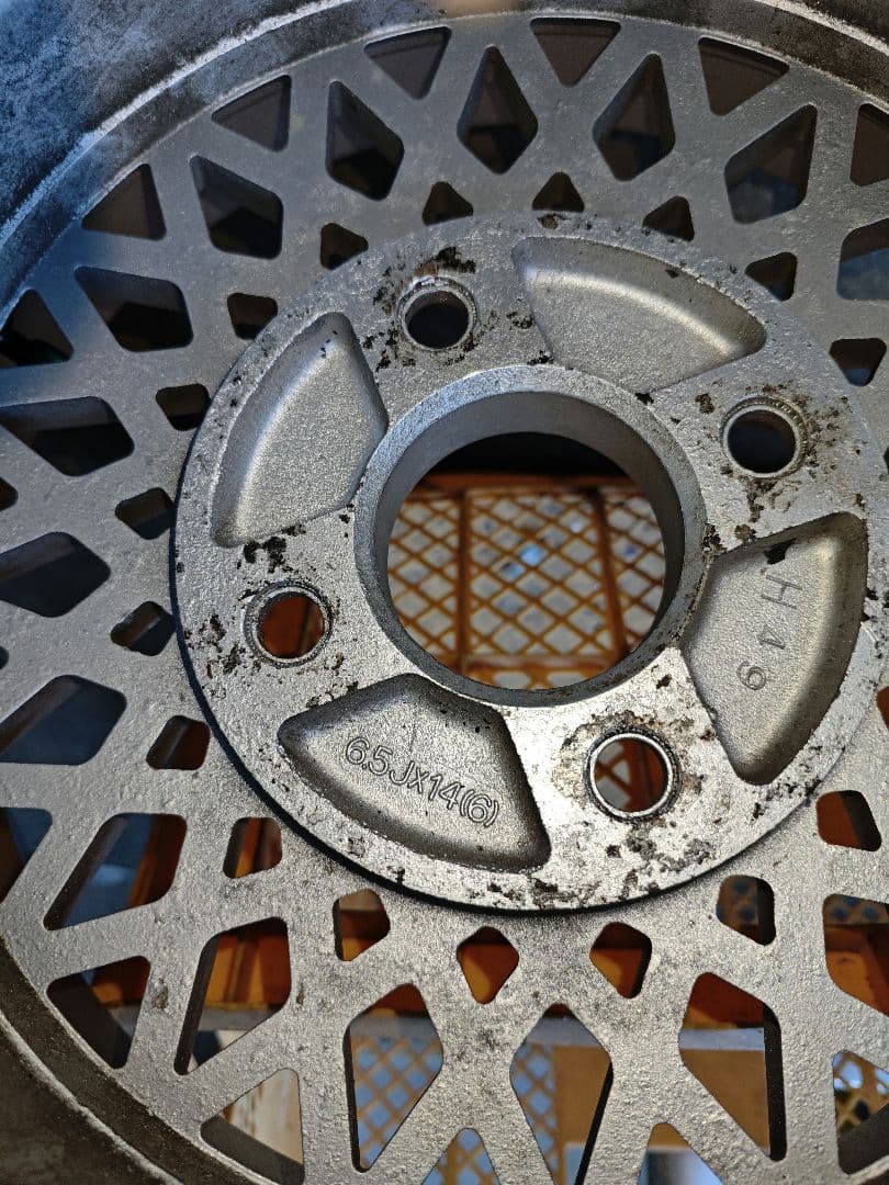 ジルバレーシング メッシュ 14インチ タイヤ付き SSR 深リム