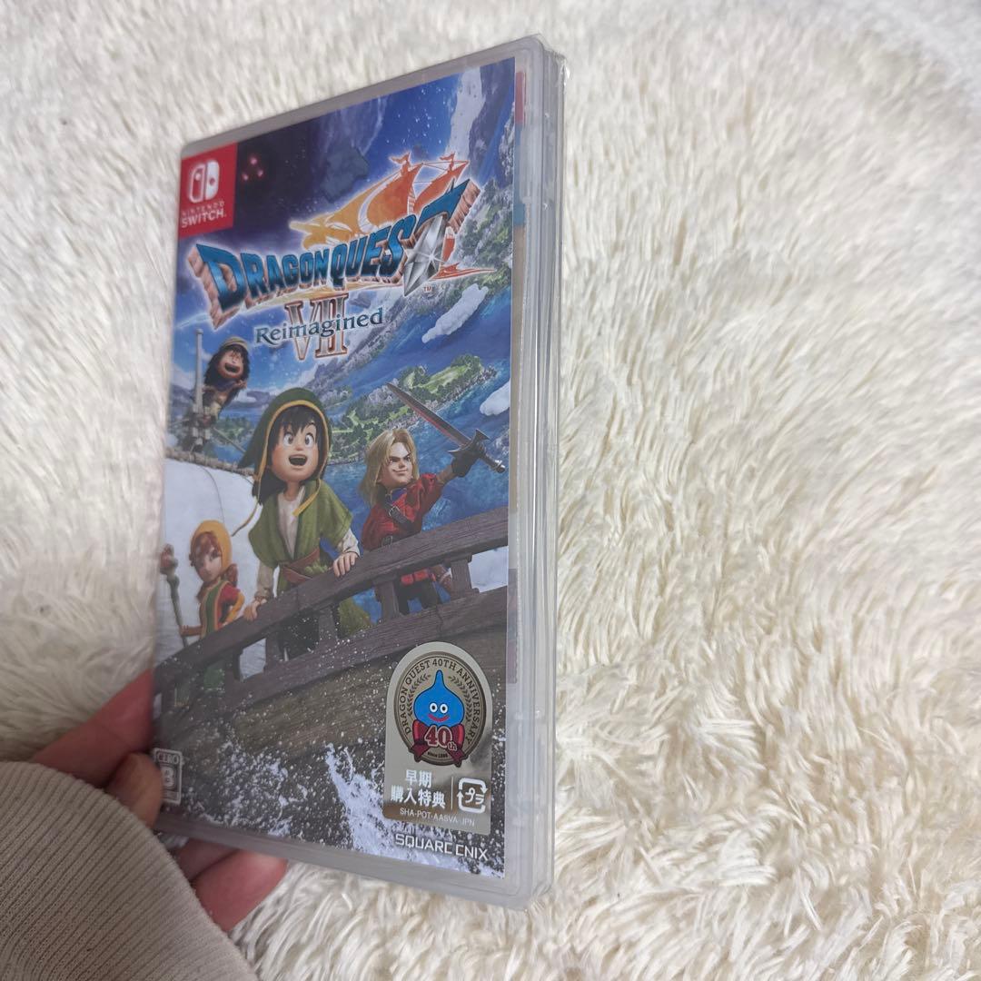 早期特典付き　新品　未使用　未開封　ドラゴンクエスト7 Reimagined