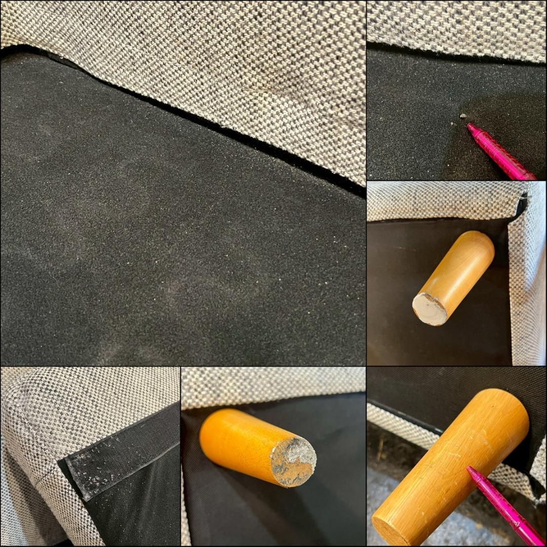 ウニコ ボアラム カバーリングソファ 2.5シーター グレー 北欧 ナチュラル