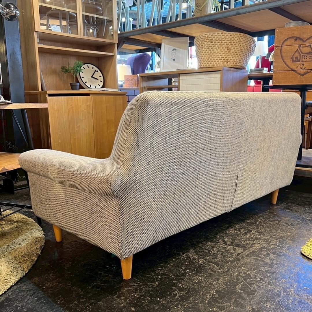 ウニコ ボアラム カバーリングソファ 2.5シーター グレー 北欧 ナチュラル