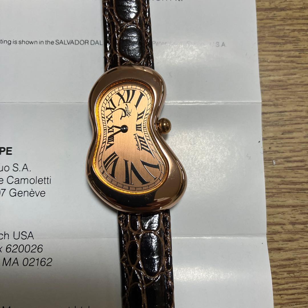 a*m様 サルバドールダリ　アンティーク腕時計　記憶の固執の溶ける時計
