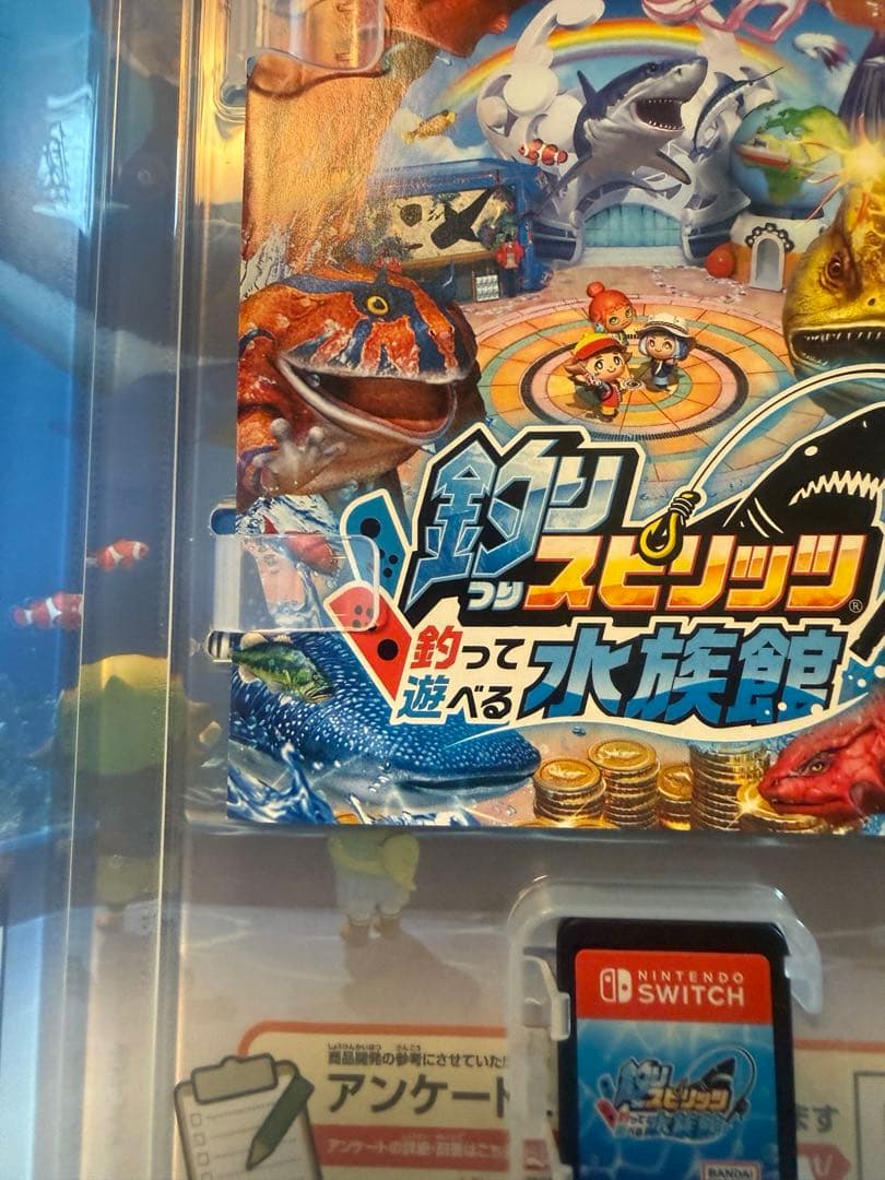 【美品】Nintendo Switch 釣りスピリッツ水族館&サオコンセット