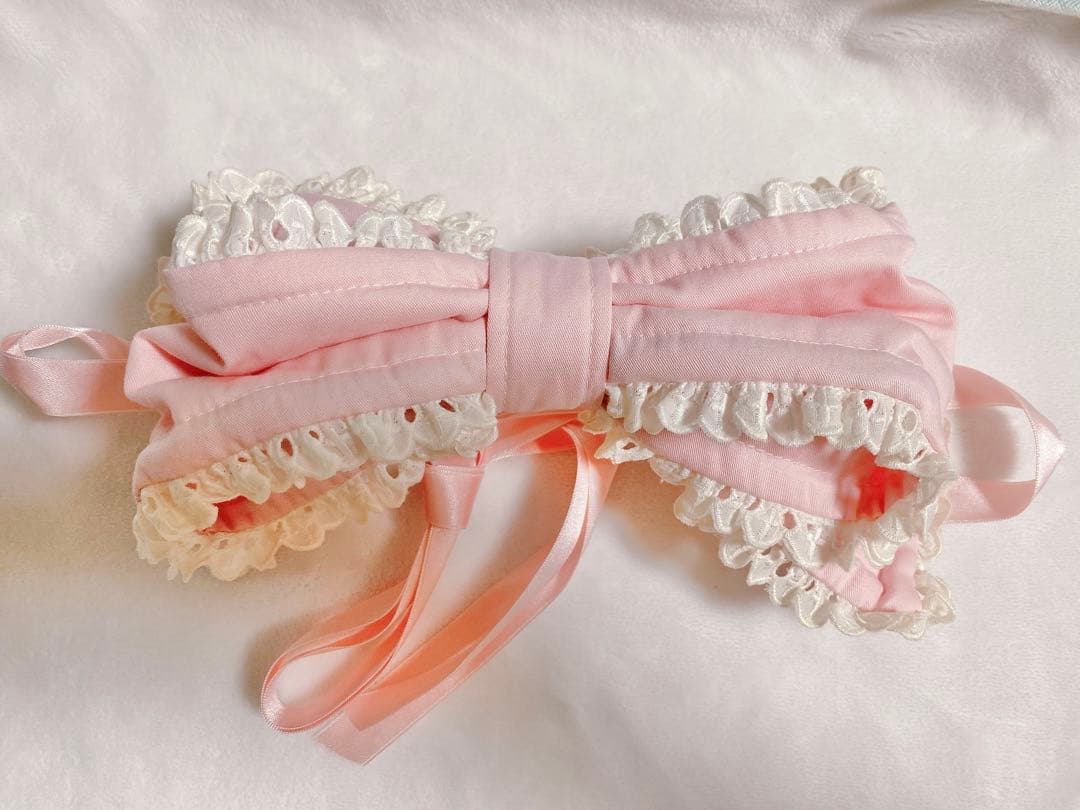 ●メタモルフォーゼ● 初期 リボンヘッドドレス ピンク