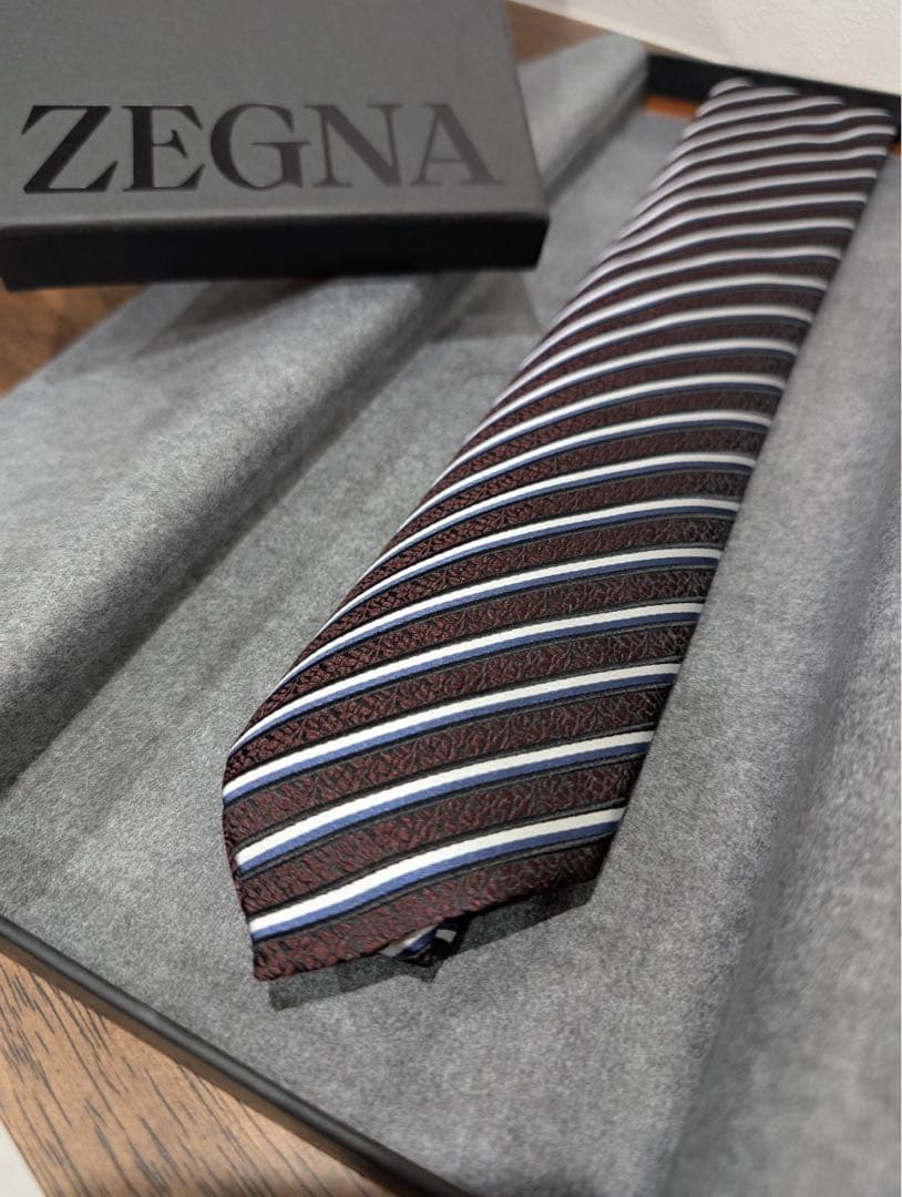 Ermenegildo Zegna ネクタイ　新品未使用　シルク100%