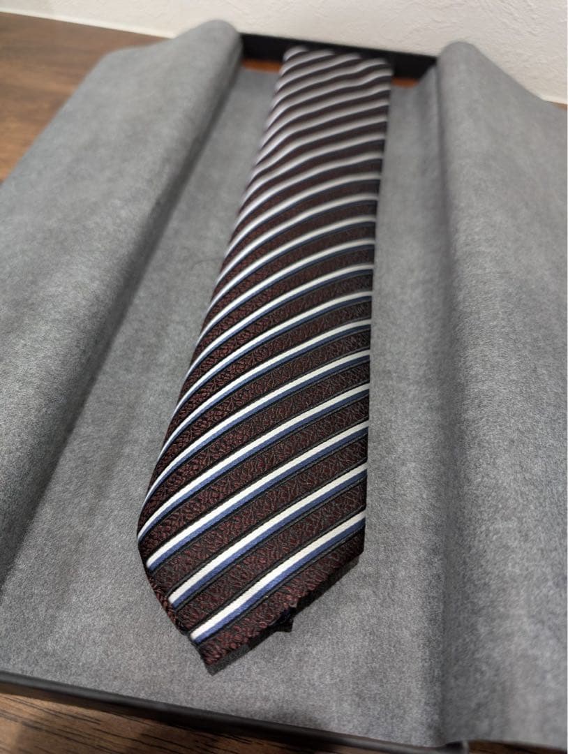 Ermenegildo Zegna ネクタイ　新品未使用　シルク100%