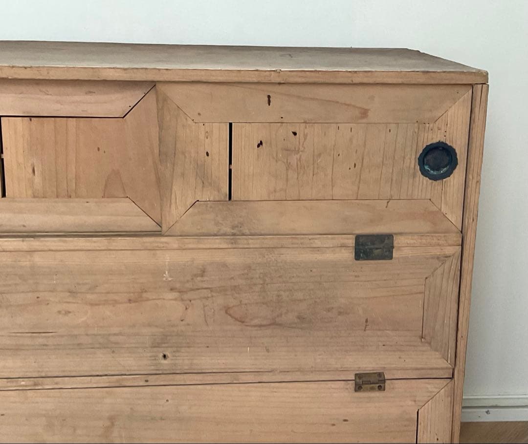 パタパタ箪笥　古家具　下駄箱　アンティーク　収納　横幅約53cm 高さ約49cm