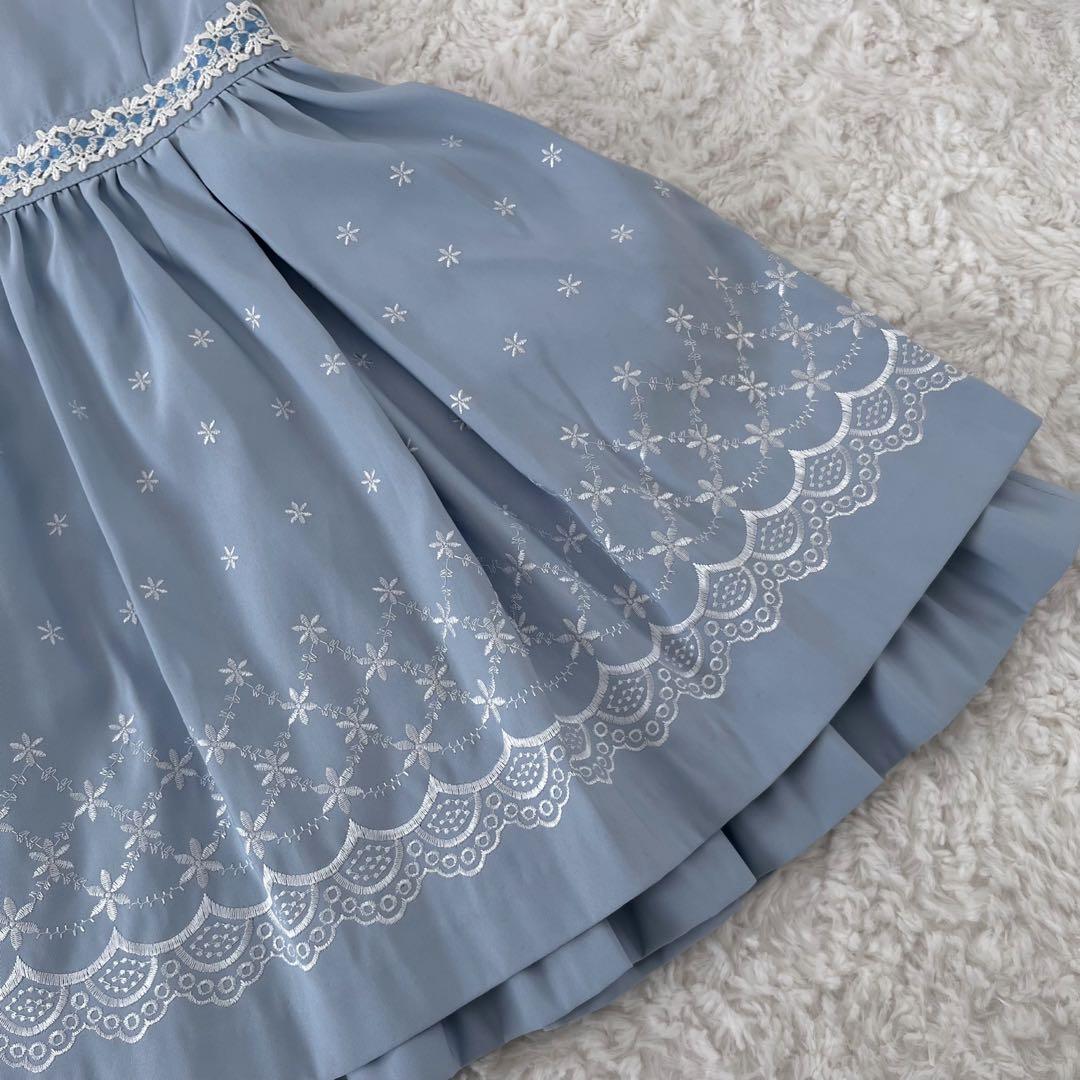 （極美品）組曲 Kumikyoku 刺繍 フォーマルワンピース セレモニー入学式