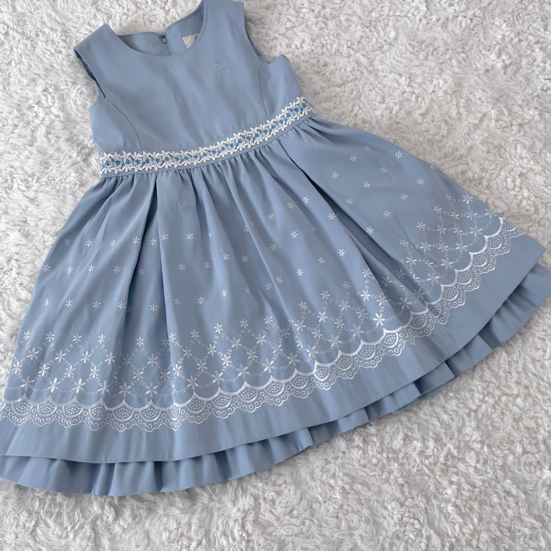 （極美品）組曲 Kumikyoku 刺繍 フォーマルワンピース セレモニー入学式
