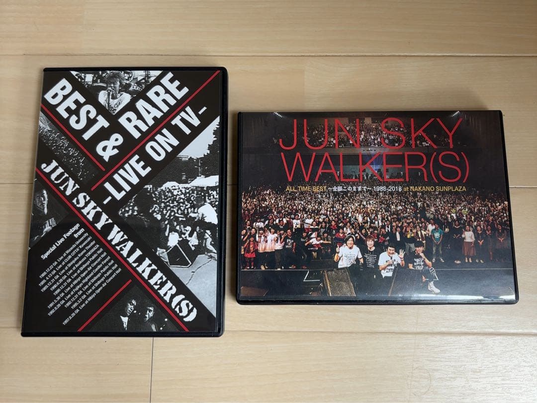 JUN SKY WALKER(S) LIVE DVD 10枚セット