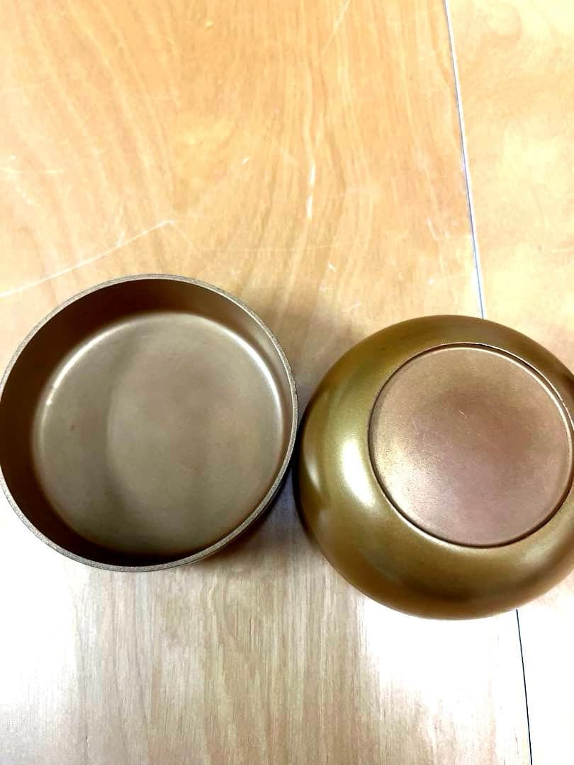 【美品】宗春作 金蒔絵 棗 2点セット 茶道具 なつめ