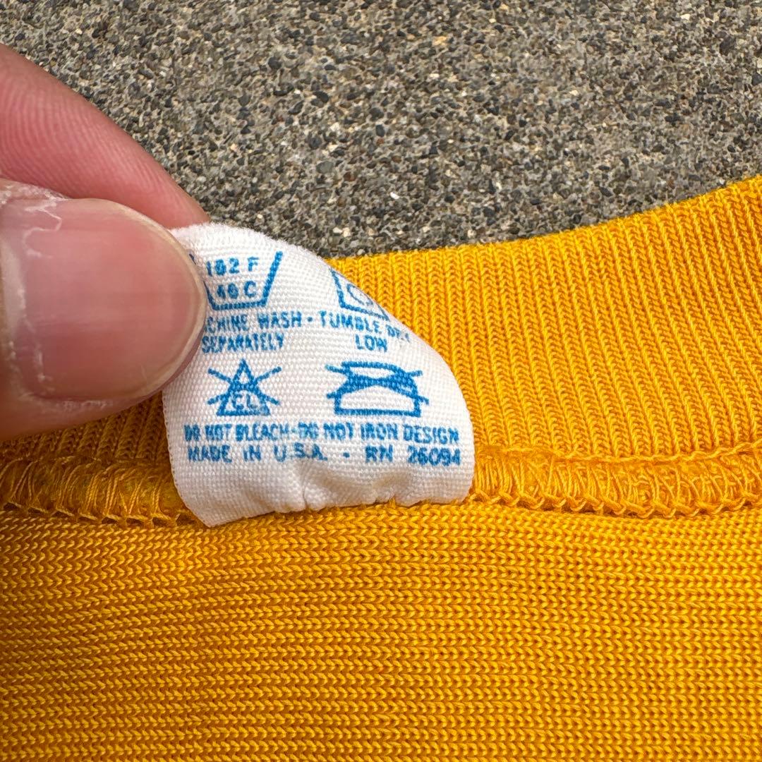 ゲ*ー様 チャンピオン　フットボールt 70s 80s usa製　古着　ビンテー