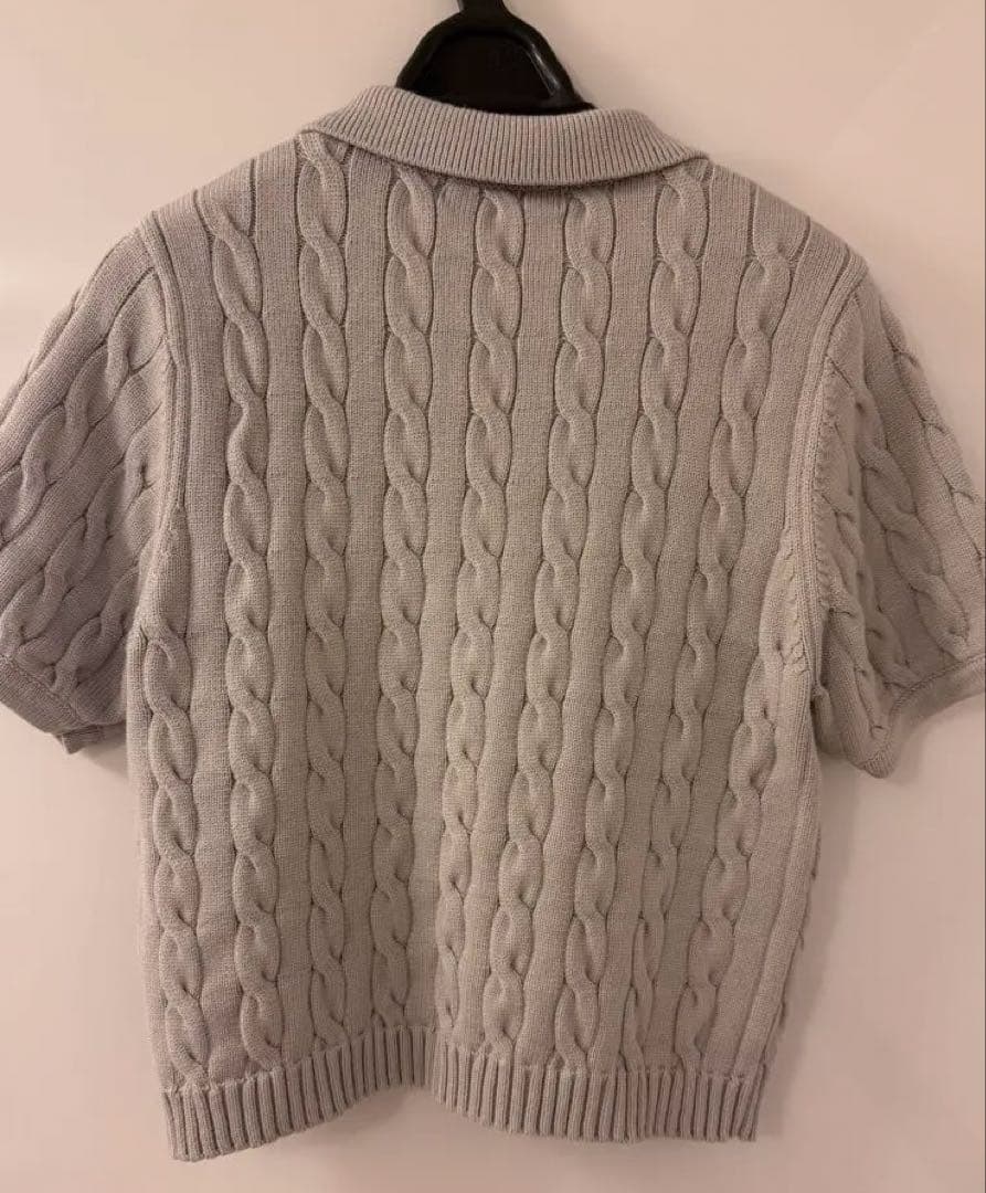 THE TOÉ HERALD SHORT SLEEVE POLO KNIT