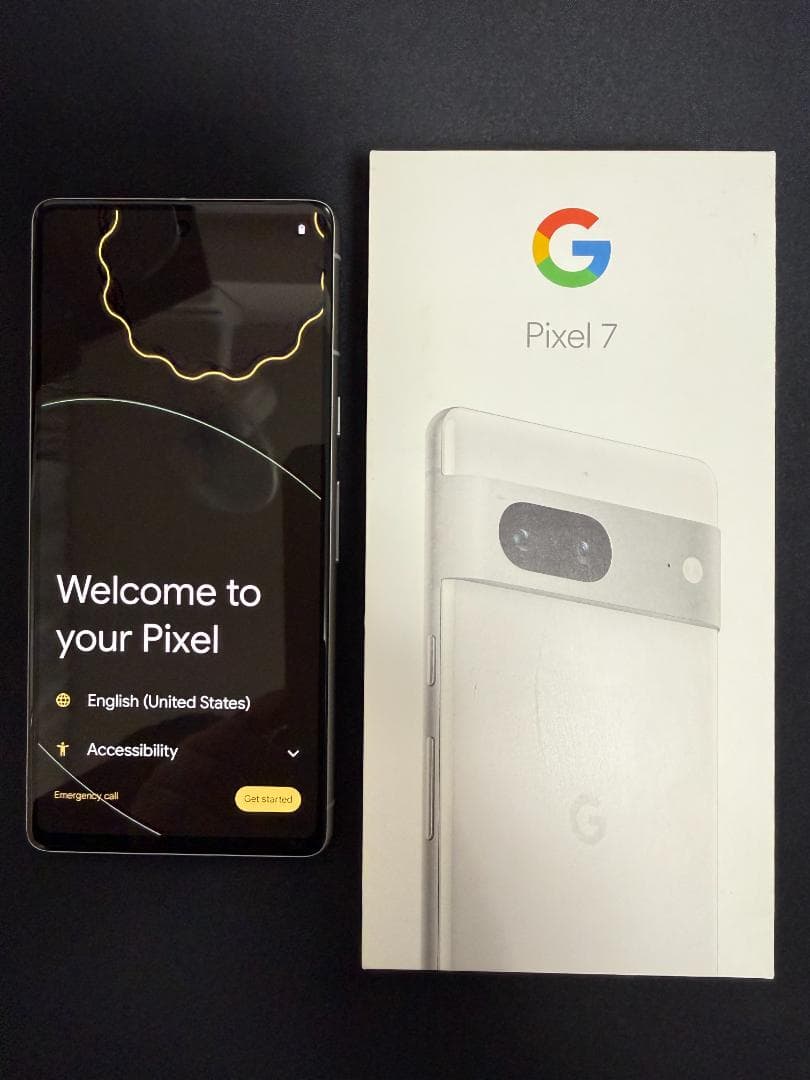 【美品】GooglePixel7 128GB ホワイト 本体